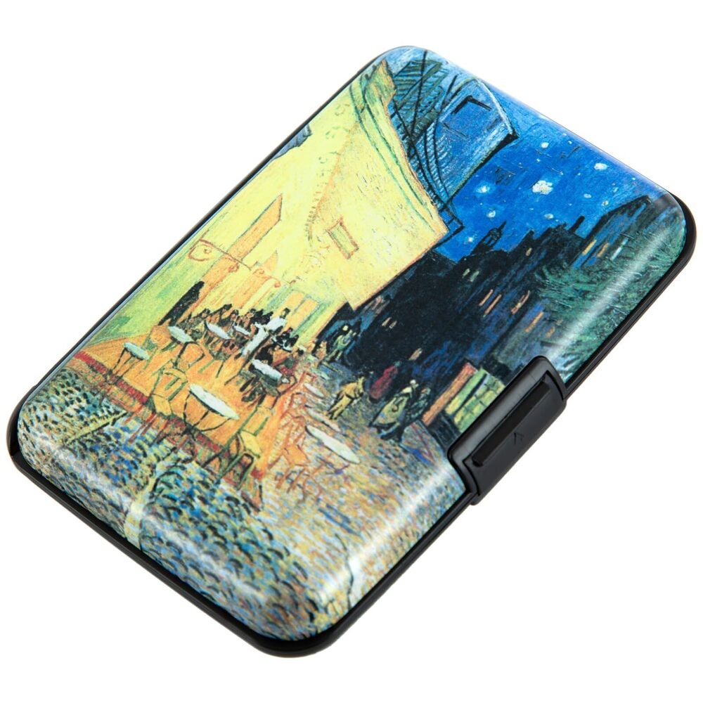 5821 Credit Card Holder Wallet RFID Blocking Small Metal Business Aluminum
